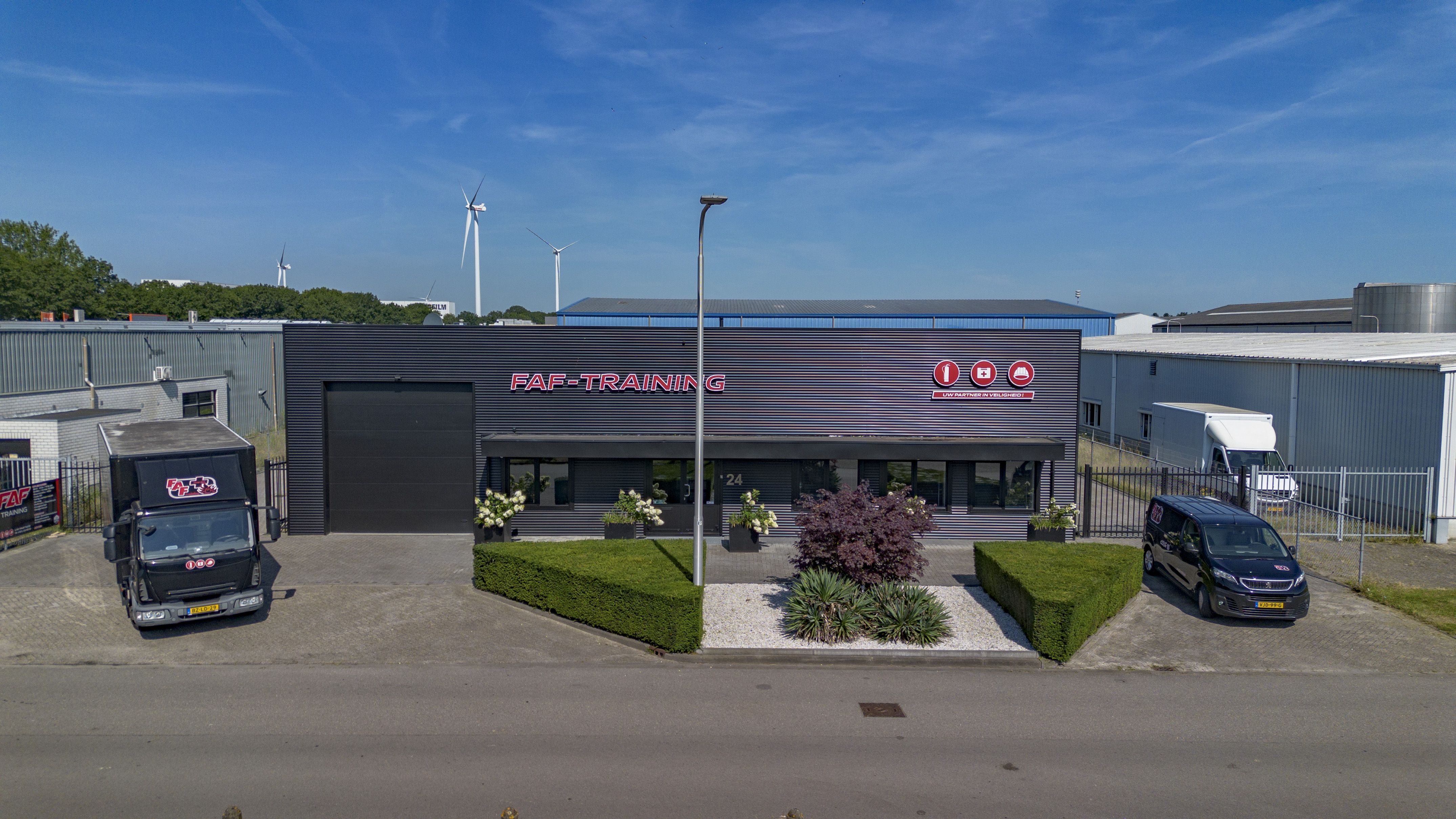 Examen brandbestrijding met een brandblusser